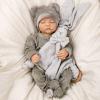 17 Inches Reborn Baby Doll Lifelike Newborn Sweet Baby Vinyl Reborn Doll Gift Toy for Children view 2