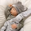 17 Inches Reborn Baby Doll Lifelike Newborn Sweet Baby Vinyl Reborn Doll Gift Toy for Children view 4