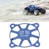 40mm RC Cooling Fan Cover,Carbon Fiber RC Motor Cooling Fan Cover,RC Motor Cooling Fan Protector Cover,Light Weight Aluminium Alloy Protective Accessory Part for RC Car Boat Motor(Blue) view 4