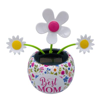 Bavokon Solar Dancer Figure,Solar Powered Dancing Car Dashboard Decor,Solar Dancing Flower Solar Dancing Solar Toys Solar Powered Toys Car Swinging Dancing Toy Car Windowsill Home Desk Decor