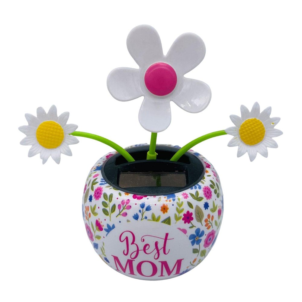 Bavokon Solar Dancer Figure,Solar Powered Dancing Car Dashboard Decor,Solar Dancing Flower Solar Dancing Solar Toys Solar Powered Toys Car Swinging Dancing Toy Car Windowsill Home Desk Decor