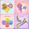 Elover Ice Cream Slime Kit for Girls and Boys Fluffy DIY Slime Toys Gifts Make Ice Cream Slimes for 6-12 Years Old Kids Girl Toys 8-10 Years Old view 4