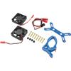 Vgoohobby 4985 1717 Brushless Motor Heat Sink Dual Cooling Fan Motor Heatsink Compatible with 1/5 Traxxas X-Maxx Arrma RC Car (Blue) view 3