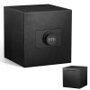 hicocool Piggy Bank for Adults Password Stainless Steel Reusable Piggy Bank, Metal Money Box with Lock, Unbreakable Money Saving Box for Cash Saving(5.9 inch, Black) view 1