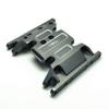 TREAL Aluminum Center Transmission Skid Plate Mount for Axial SCX10 II Upgrades 1/10 RC Crawler 90046 90047 Parts (Gray) view 1
