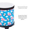 Bongo Floor Tom Drums Set for Kids: Childrens Drum Percussion Music Instrument with 2 Mallets - Preschool Montessori Floor Babies Drum (Blue 5" to 6") view 2