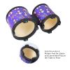 Bongo Floor Tom Drums Set for Kids: Children Drum Percussion Music Instrument with 2 Mallets for Children- Preschool Montessori Floor Babies Drum (Rainbow 5" to 6") view 3