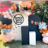 169Pcs Halloween Balloons Garland Kit for Parties - Orange Apricot Off-White Balloons Arch Kit for Baby Shower, Birthday, Halloween view 4