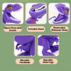 10PCS Plastic Dinosaur Simulation Dentist Play Set Animation Medical Kit Pretend Toy for Kids Hygienic Habbit Cultivation Role Play Game for Children 5 models 4 colors OPP Bag Packaging (Mixed Colors) view 2