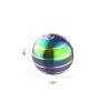 Apqdw Kinetic Desk Toy Ball, 1.54'' Kinetic Desktop Spinning Toys, Optical Illusion Toys for Anxiety, ADHD, Metal Fidgets for Dad, Mom, Son, Daughter (39MM, Rainbow-A) view 2