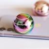 Apqdw Kinetic Desk Toy Ball, 1.54'' Kinetic Desktop Spinning Toys, Optical Illusion Toys for Anxiety, ADHD, Metal Fidgets for Dad, Mom, Son, Daughter (39MM, Rainbow-A) view 3