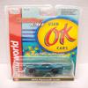Auto World SC377-6B OK Used Cars 1970 Cuda HO Scale Electric Slot Car - Teal view 1