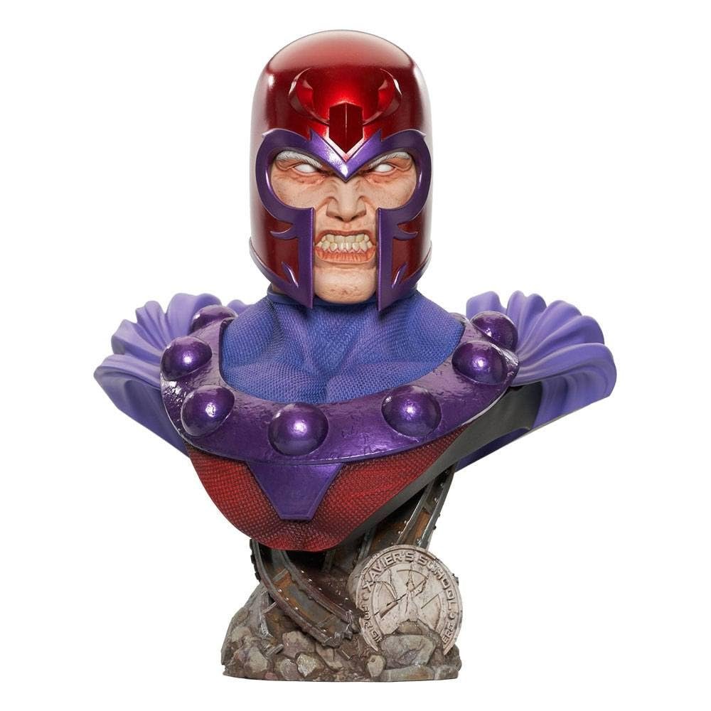 DIAMOND SELECT TOYS LLC Legends in 3-Dimensions: Magneto 1:2 Scale Bust