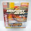 Auto World SC378-2A Import Heat 1995 Mazda RX-7 HO Scale Electric Slot Car - Gold and Red view 1