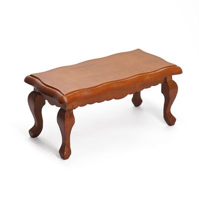 Odoria 1/12 Miniature Coffee Table Dollhouse Furniture Accessories, Brown