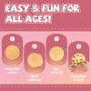 Cymbana Kids Sewing Kit Make Your Own Food Felt Plush Toy, Donuts, Ice Cream Craft Art Set for Beginners, Girls Gifts for Children Ages 6+ view 4
