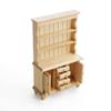 Odoria 1/12 Miniature Cabinet Cupboard Hutch Dollhouse Furniture Accessories, Burlywood view 2