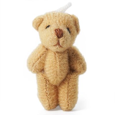 Odoria 1/12 Scale Miniature Bear Dollhouse Decoration Accessories, Brown