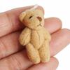Odoria 1/12 Scale Miniature Bear Dollhouse Decoration Accessories, Brown view 3