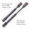 AMOGOT 2Pcs Internal Spline RC Drive Shaft 121-190mm for 1/10 Axial SCX10 Trx4 SCX10II 90046 Wraith D90 TF2 Redcat Gen7 GEN8 RC Crawler, Steel Metal Universal Joint Driveshaft D view 2