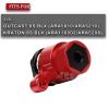 ARRCat Upgrades Part for 1/5 KRATON 8S BLX,Outcast 8S BLX,Aluminum Servo Saver Shaft Spring Set,Upgrades Hop-up for 1/5 KRATON/Outcast 8S BLX,Replace ARA340166,ARA340168,ARA340165,Red view 2