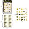 Fancy Land New Year Bingo Game for Kids 24 Players Holiday Party Game Supplies New Years Eve Party Supplies view 3