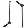 ARRCat Upgrades Part Drive Shaft for 1/8 Kraton 6S BLX Outcast 6S BLX Notorious 6S BLX,2pcs Front Drive Shaft Axles Upgrades Part,Harden Metal #45 Driveshaft Hop-up,(Upgrades Version),Black view 1