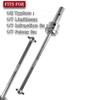 ARRCat Upgrades Part Drive Shaft for 1/8 Typhon 6s Blx,Infraction 6s Blx,Felony 6s Blx,Limitless Roller,4pcs Front Rear Drive Shaft Axles Upgrades Part (Upgrades Version),Silver view 2