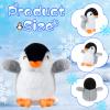 9 Pcs Mini Penguin Stuffed Plush Toys 4.3 Inch Cute Soft Small Penguin Ornament Bulk Hanging Animal Stuffed Toys Gift for Keychain Bag Pendant Christmas Decors Birthday Party Favor(Cute Style) view 2