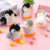 9 Pcs Mini Penguin Stuffed Plush Toys 4.3 Inch Cute Soft Small Penguin Ornament Bulk Hanging Animal Stuffed Toys Gift for Keychain Bag Pendant Christmas Decors Birthday Party Favor(Cute Style) view 4