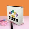 Bingo Game Gift for Women Makeup Bag Bingo Lover Gambler Gift for Teens Bingo Bags Queen Birthday Gifts for Bingo Player Bingo Queen Gift for Her Bingo Cosmetic Bag Bingo Gifts Bingo Organizer Pouch view 3