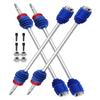ARRCat Drive Shaft CVD Upgrades Parts for 1/10 T-Maxx/E-Maxx/Revo,4PCS Front Rear #45 Steel Axles Driveshafts Hop-up,Replace #5451R,Navy Blue view 1
