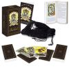 IXIGER Tarot Cards Deck with Guide Book, Classic Tarot Cards Set for Beginners and Experts, 78 Pcs with Black Velvet Pouch Bag view 1