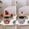 Bavokon 2 Cute Solar Power Flower Car Decor Swing Dancing Flower Solar Dancing Flower,Solar Dancing Flower,Solar Powered Happy Dancing Flower Desk Decoration Swing Auto Dance Toys view 2