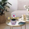 Bavokon 2 Cute Solar Power Flower Car Decor Swing Dancing Flower Solar Dancing Flower,Solar Dancing Flower,Solar Powered Happy Dancing Flower Desk Decoration Swing Auto Dance Toys view 4