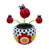 Bavokon Solar Dancing Flower,Cute Power Flower for Car Decoration Swing Flowers,Solar Dashboard Decorations Flower Dancing Toy Car Dashboard Flower Swinging Doll Car Desktop Home Ornament view 1