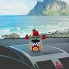 Bavokon Solar Dancing Flower,Cute Power Flower for Car Decoration Swing Flowers,Solar Dashboard Decorations Flower Dancing Toy Car Dashboard Flower Swinging Doll Car Desktop Home Ornament view 2