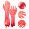 COHEALI 2pcs Halloween Broken Hand Decoration Scary Prop for Haunted Houses Parties and April Fool Day Realistic Fake Hand Effects for Spooky Atmosphere view 4