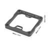 Dilwe RC ESC Fan Base, Aluminum Alloy Anodized Treatment ESC Cooling Fan Holder Compatible for MAX6 for MAX8 for (Black) view 2