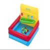 Bestway Sort n Play Ball Pit Set | Kids Inflatable Play Centre with Puzzle Games, Includes 15 Balls, Ages 2+ view 1