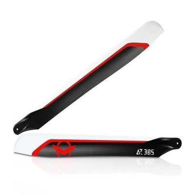 Azure Power Carbon Rotorblade 385mm - RC Helicopter Main Blades