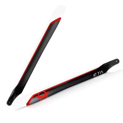 Azure Power Carbon Fiber RC Helicopter Blade 715mm - RC Helicopter Main Blades