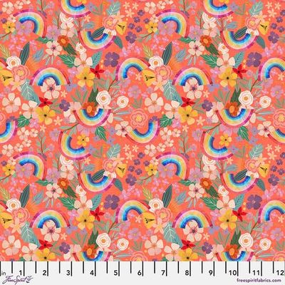 Rainbows and Flowers - Coral || Magic Friends