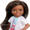 Barbie Chelsea Can Be Doll & Playset, Brunette Scientist Small Doll with Toy Chemistry Lab Table & STEM-Themed Accessories view 3