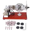 Engine Model Kit Hot Air Generator 16 Cylinder Swashplate Educational Toy Gift with Wrench Rubber Pad Stirling Engine Stirling Engine Stirling Engine kit Nikola Toy view 1