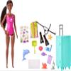 Barbie Careers Playset, Mobile Lab Set with Brunette Marine Biologist Fashion Doll & 10+ Accessories, Case Opens for Storage & Travel view 2