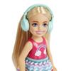Barbie Chelsea Small Doll & 6 Accessories, Travel Set with Puppy, Pet Carrier & Backpack that Opens & Closes, Blonde Hair view 4