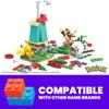 MEGA Pokemon Action Figure Building Toy Set, Countryside Windmill with 240 Pieces, Motion and 3 Poseable Characters, Gift Idea for Kids view 3