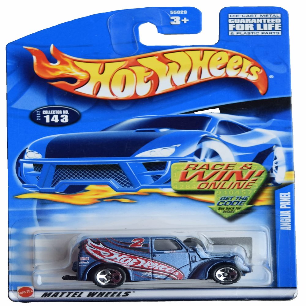 Hot Wheels Anglia Panel 1:64 Scale Die-Cast Car Toy