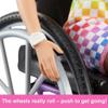 Barbie Doll with Wheelchair and Ramp, Kids Toys and Gifts, Blonde, Barbie Fashionistas, Rainbow Romper, Clothes and Accessories view 3